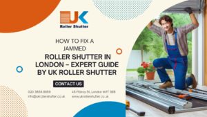 how to fix a jammed roller shutter
